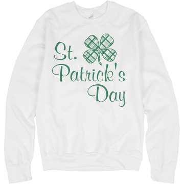St Patricks Day Hoodie: Custom Relaxed Fit Hooded Fleece Sweatshirt