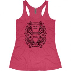 Ladies Slim Fit Super Soft Racerback Triblend Tank