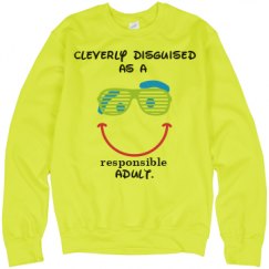 Unisex Neon Crewneck Sweatshirt