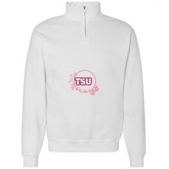 Unisex Cadet Collar Sweatshirt