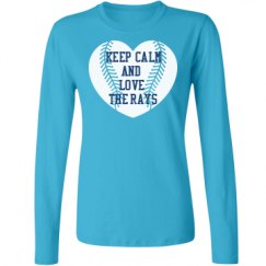 Ladies Relaxed Fit Basic Long Sleeve Tee