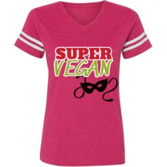 Ladies Relaxed Fit Vintage Sports Tee