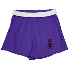 Slim Fit Cheer Shorts