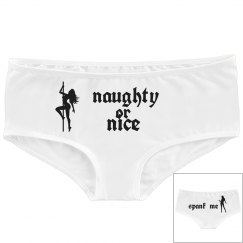 naughty or nice panties
