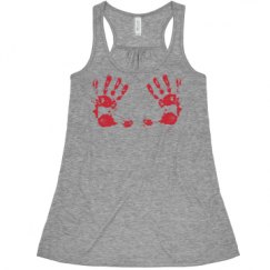 Ladies Flowy Racerback Tank