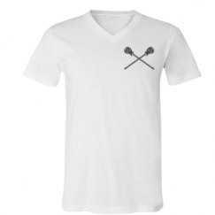 Unisex V-Neck Jersey Tee