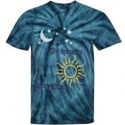 Unisex Tie-Dye Cyclone Pinwheel Tee