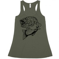 Ladies Flowy Racerback Tank