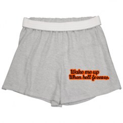 Slim Fit Cheer Shorts