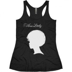 Ladies Slim Fit Super Soft Racerback Triblend Tank