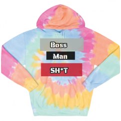 Unisex Tie-Dye Fleece Hoodie