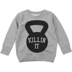 Toddler Crewneck Basic Promo Sweatshirt