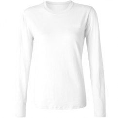 Ladies Relaxed Fit Basic Long Sleeve Tee