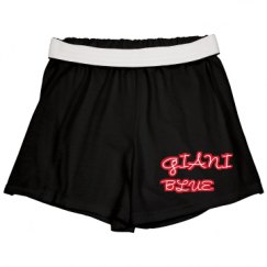 Slim Fit Cheer Shorts