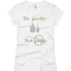 Ladies Slim Fit Basic Promo Jersey Tee