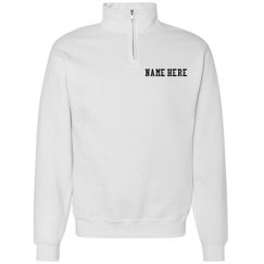 Unisex Cadet Collar Sweatshirt