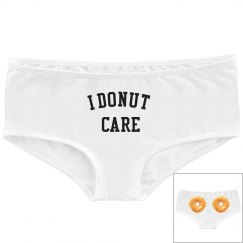 I donut care underwear