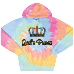 Unisex Tie-Dye Fleece Hoodie