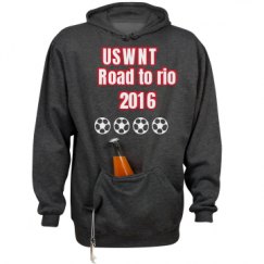 Unisex Beer Holder Tailgate Hoodie