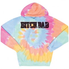 Unisex Tie-Dye Fleece Hoodie