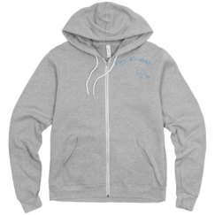 Unisex Fleece Full Zip Midweight Hoodie