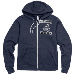 Unisex Fleece Full Zip Midweight Hoodie