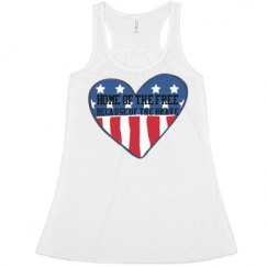 Ladies Flowy Racerback Tank