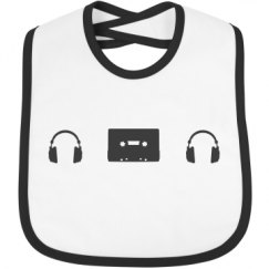 Infant Contrast Trim Bib