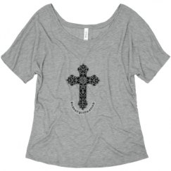 Ladies Flowy Slouchy Tee