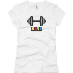 Ladies Slim Fit Basic Promo Jersey Tee