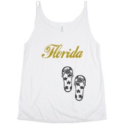 Ladies Flowy Slouchy Tank