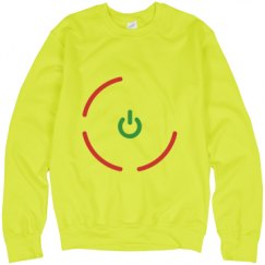 Unisex Neon Crewneck Sweatshirt