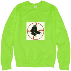 Unisex Neon Crewneck Sweatshirt