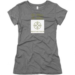 Ladies Slim Fit Super Soft Triblend Tee