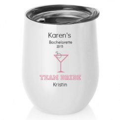 12oz Stainless Steel Stemless Wine Tumbler