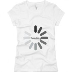 Ladies Slim Fit Basic Promo Jersey Tee