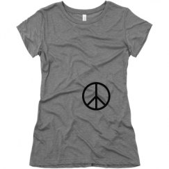 Ladies Slim Fit Super Soft Triblend Tee