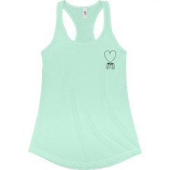 Ladies Slim Fit Racerback Tank Top