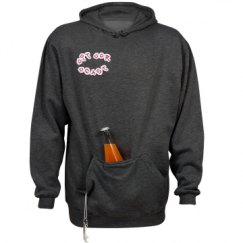 Unisex Beer Holder Tailgate Hoodie