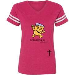 Ladies Relaxed Fit Vintage Sports Tee