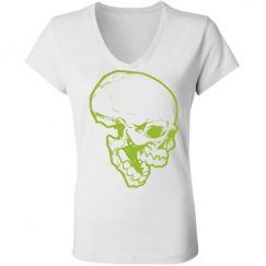 Ladies Slim Fit V-Neck Jersey Tee