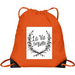 Port & Company Drawstring Cinch Bag