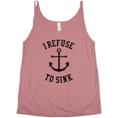 Refuse to sink