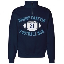 Unisex Cadet Collar Sweatshirt