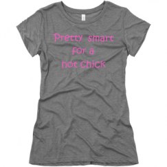 Ladies Slim Fit Super Soft Triblend Tee