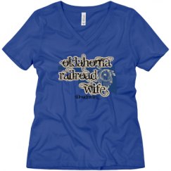 Ladies Relaxed Fit V-Neck Tee