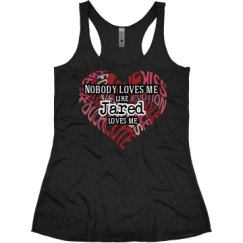 Ladies Slim Fit Super Soft Racerback Triblend Tank