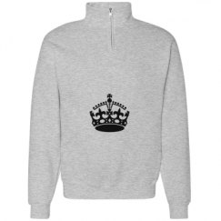 Unisex Cadet Collar Sweatshirt