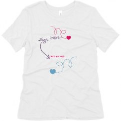 Ladies Relaxed Fit Super Soft Triblend Tee