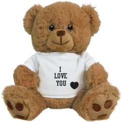 I love you bear 